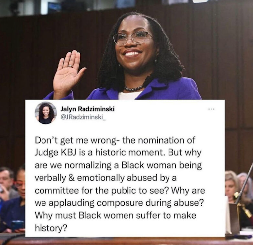Judge KBJ Nomination reaction Tweet